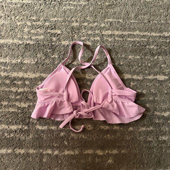 Pink Ruffled Bikini Top - Picture 2 of 2